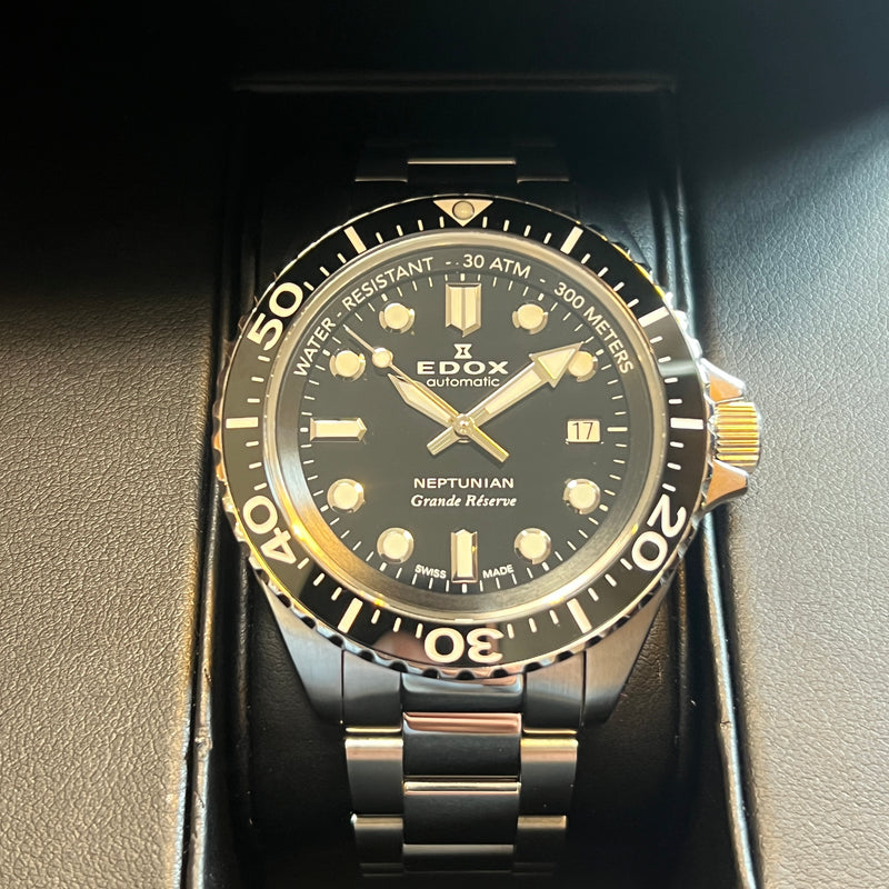 Edox Neptunian Grande Reserve Tam Set 80801-3NM-NIN