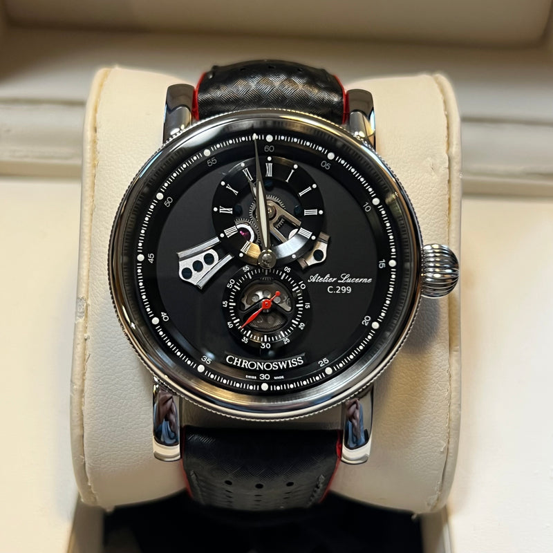 chronoswiss flying regulator open gear Chronoswiss Flying Regulator Open Gear Full Set CH-8753-BKBK