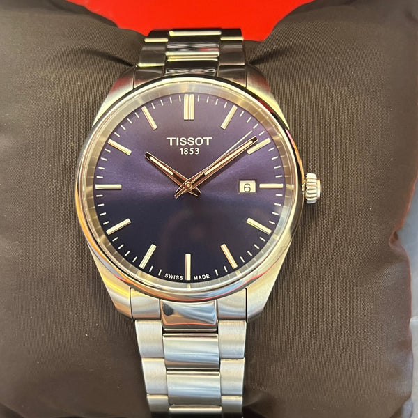 Tissot Quartz Date Blue Dial T150410