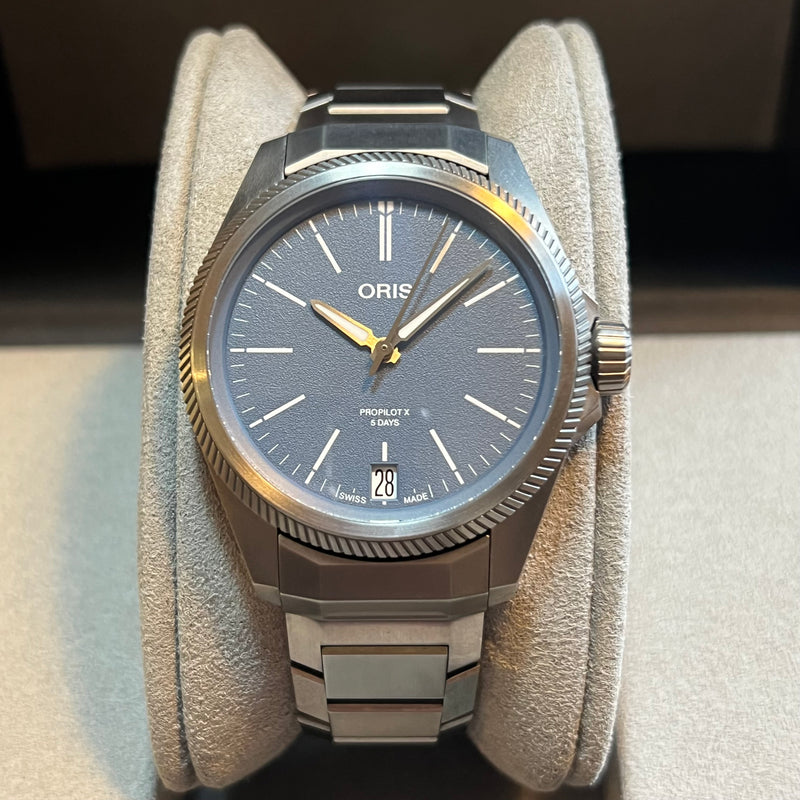 仏哲 Oris Propilot X Calibre 400 Full Set 01 400 7778 7155