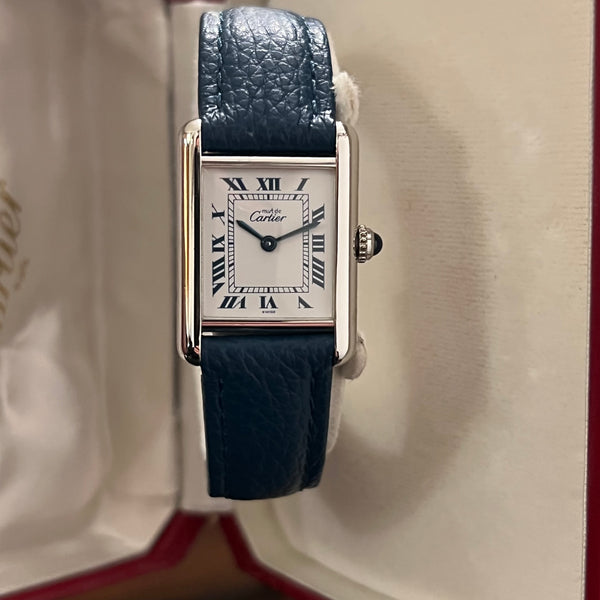 Cartier Must Tank Silver 925 Case 6057002