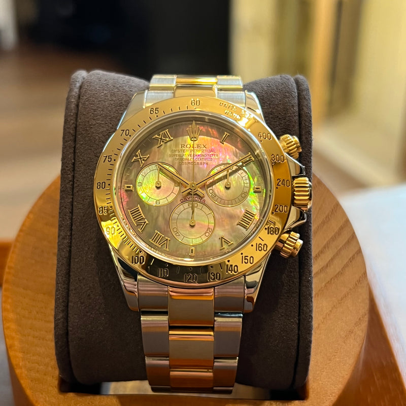 Rolex Daytona Black Mother Of Pearl Dial 116523