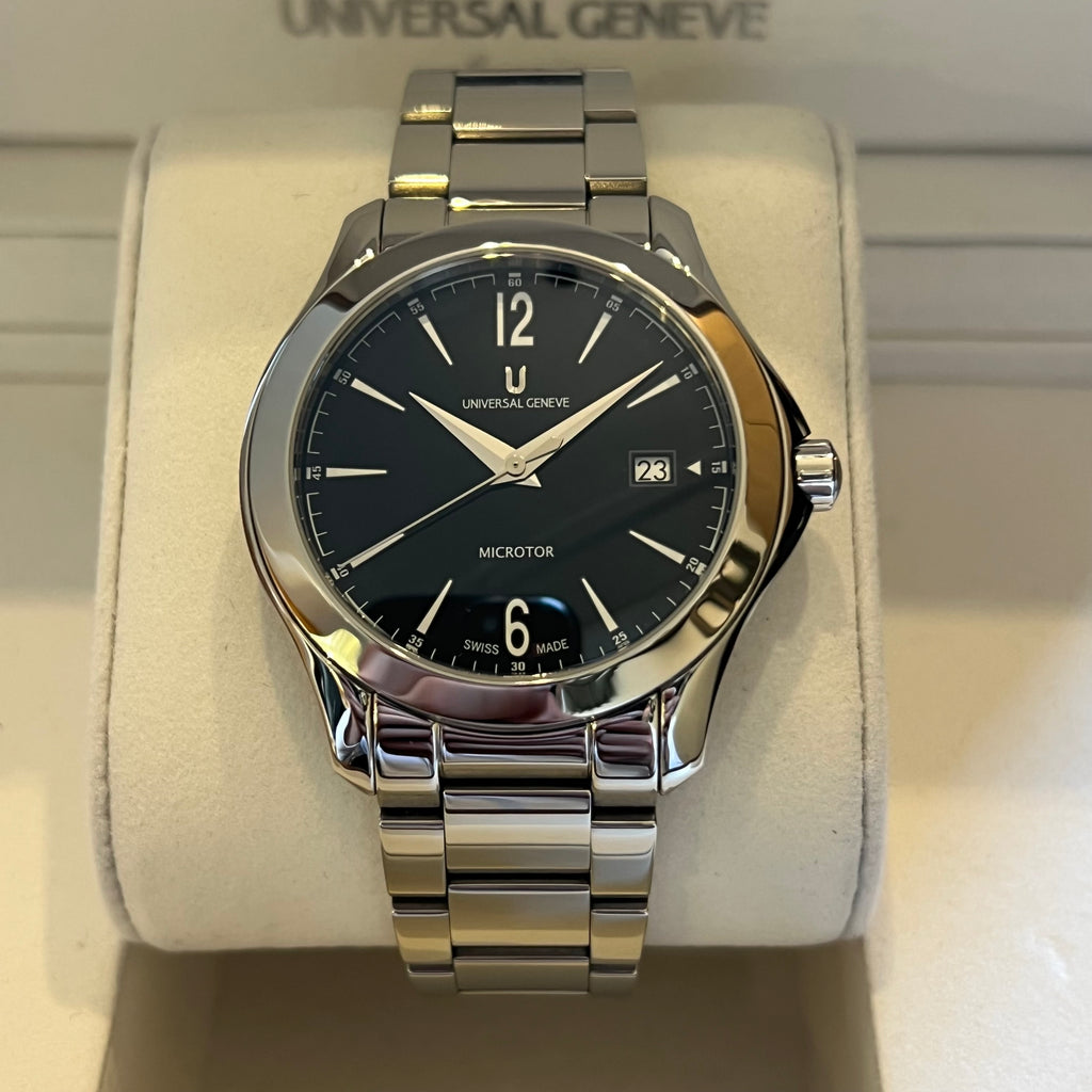 Mouvement Automatique Universal Genève Microtor UG 71 - Original, Date Fonctionnelle, état NOS (neuf)