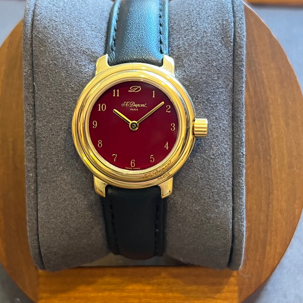 S.T. Dupont Red Dial Quartz 193