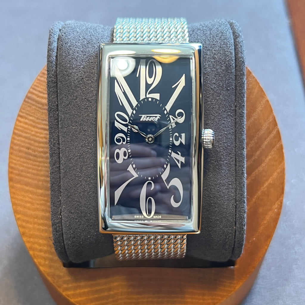 Tissot Banana Quartz Blue Dial Full Set T117.509.16.042.00