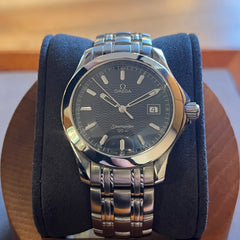 Omega Seamaster 120 Date Quartz Blue Dial 2511.81