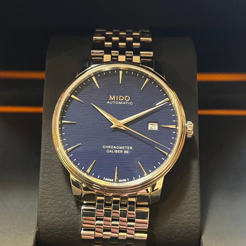 Mido Baroncelli Chronometer Silicon Gent Full Set M027.408.11.041.00