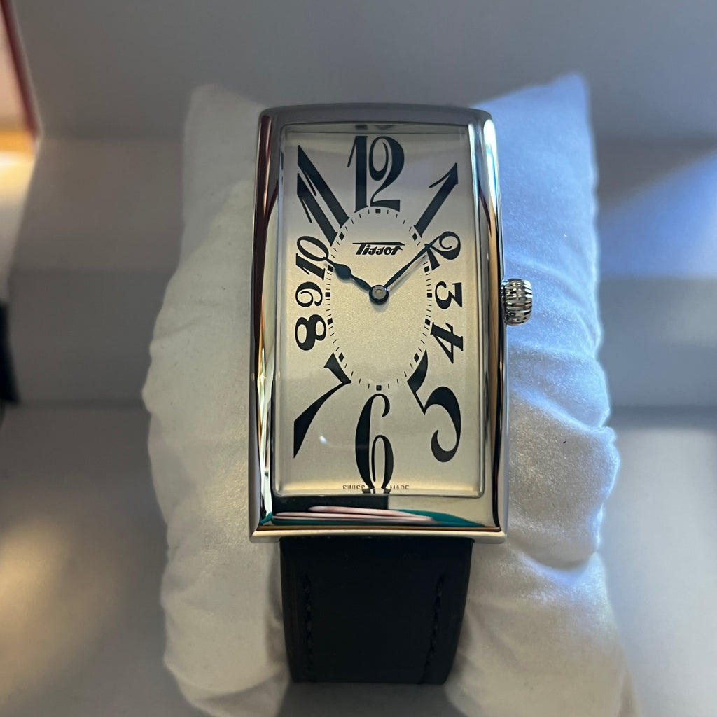 Tissot Banana Silver Dial Quartz Full Set T117509A
