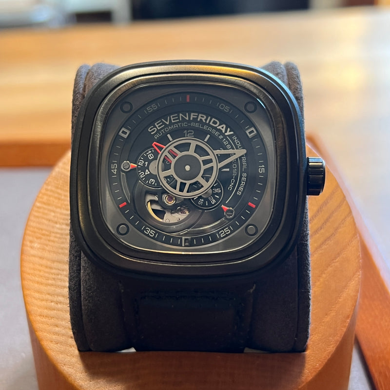 ベルト訳あり セブンフライデー SEVENFRIDAY SF-P3/01 スモールセコンド 自動巻き メンズ _951649 Seven Friday Industrial Automatic Open Heart SF-P3/01