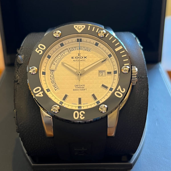 Edox Class-1 Automatic Day-Date Full Set 83005