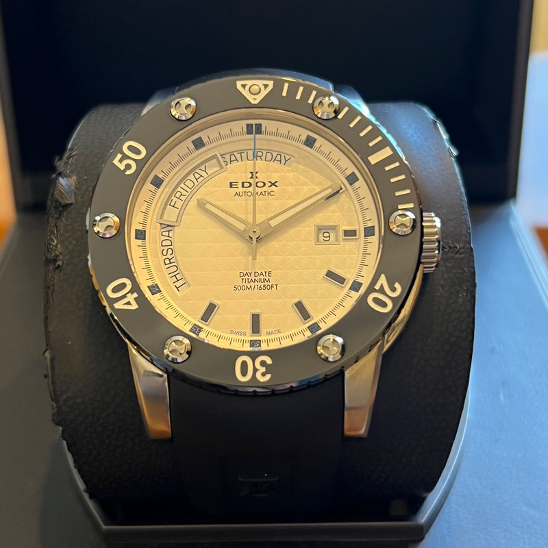 Edox Class-1 Automatic Day-Date Full Set 83005