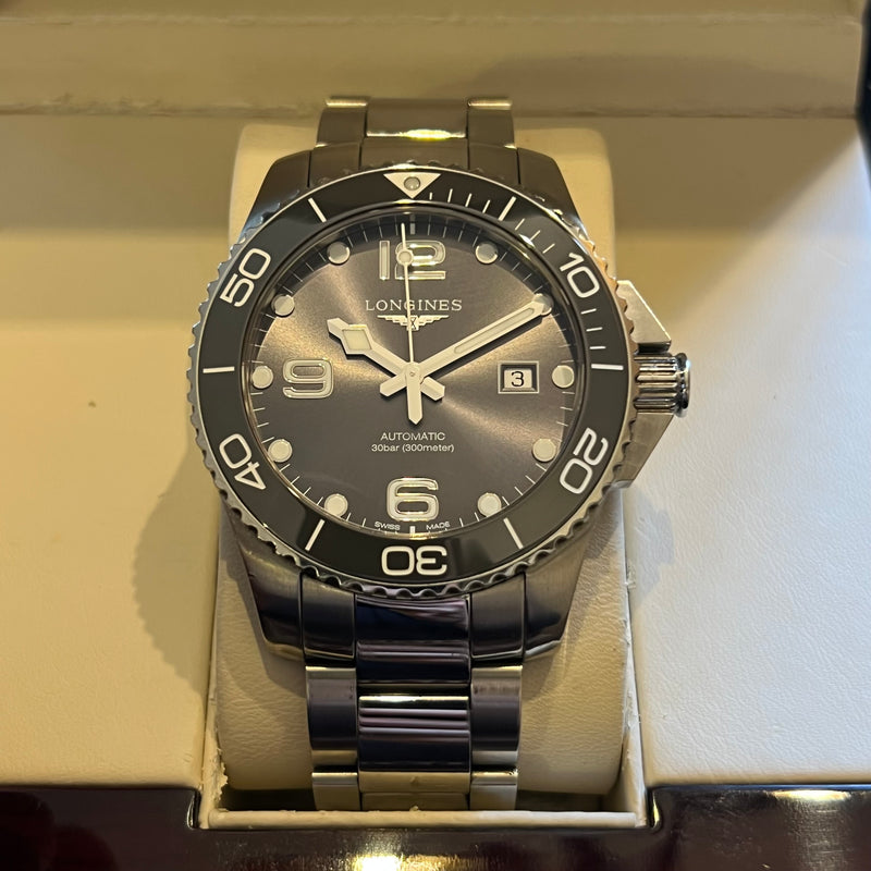 Longines Hydroconquest Automatic Date Full Set L3.782.4.76.6