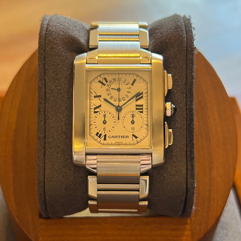 Cartier Tank Française Chronoreflex Quartz W51001Q3-2303