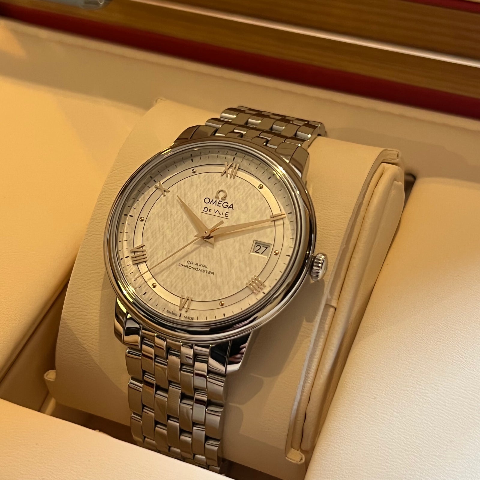 OMEGA De Ville Prestige 424.10.40.20.02.004 Date Automatic Men\'s Watch_906987 omega-de-ville-prestige-  main image 3