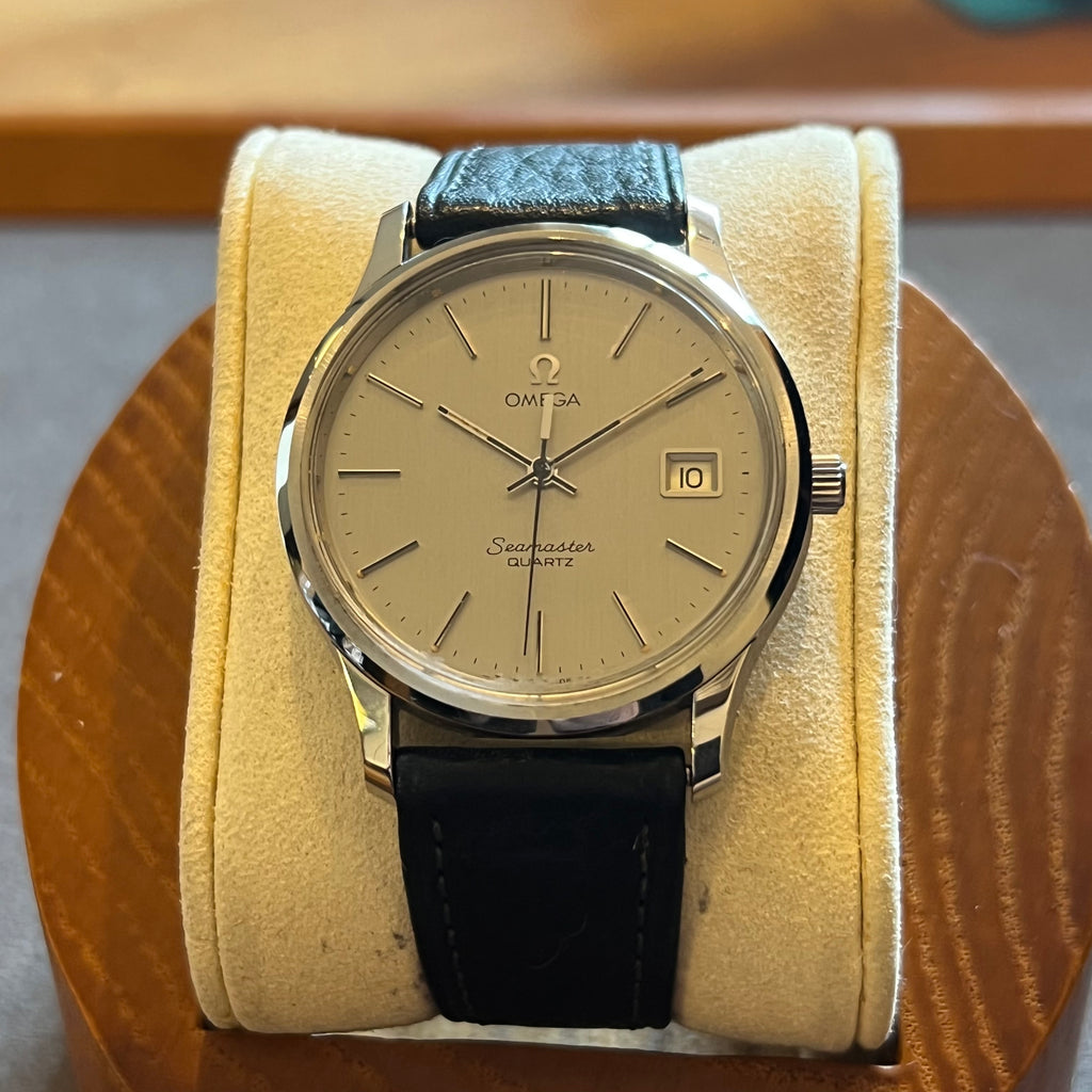 Omega Seamaster Date Vintage Quartz 196.0106