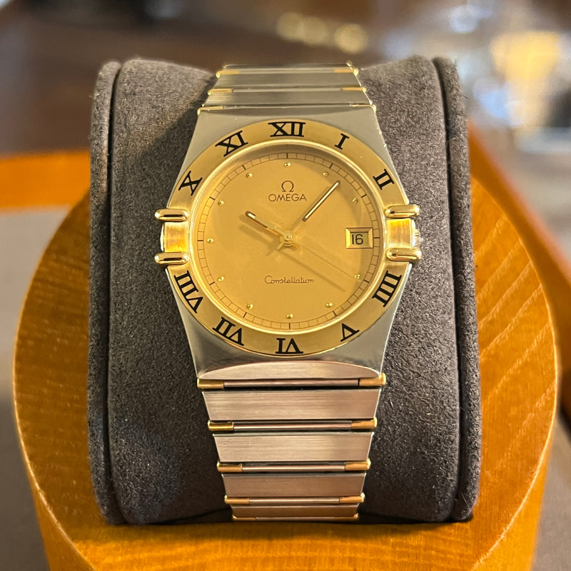 Omega Constellation Two Tone Champagne Dial 1448/431.8