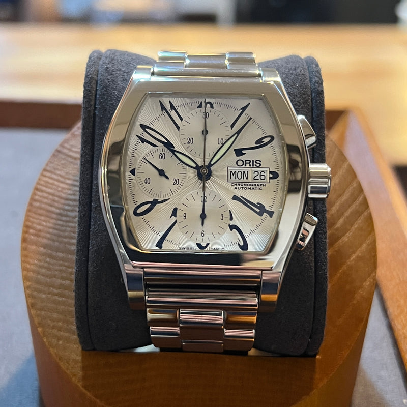 たっくん　ORIS オリス マイルス　7532 Oris Miles Tonneau Day-Date 7532