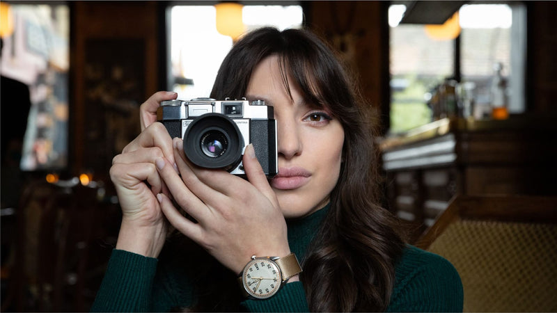 ELKA X02B-0901 Automatic Beige Dial & Beige Nato