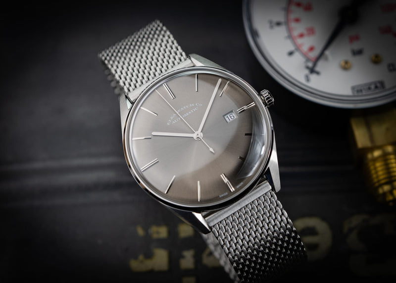 ELKA D03-1001 Automatic Grey Dial & Milanese Mesh