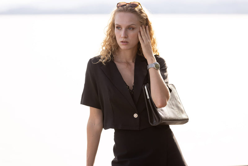 ELKA D05-1001 Automatic Olive Green Dial & Milanese Mesh