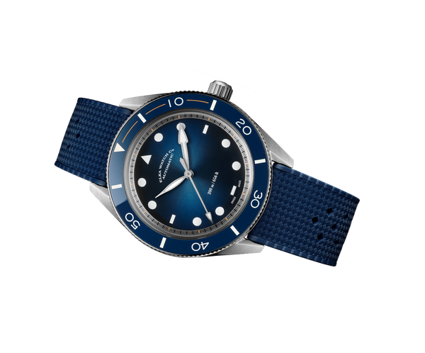 ELKA Arinis AF01w-1201 Automatic Blue Gradient Dial & Blue Tropic Rubber