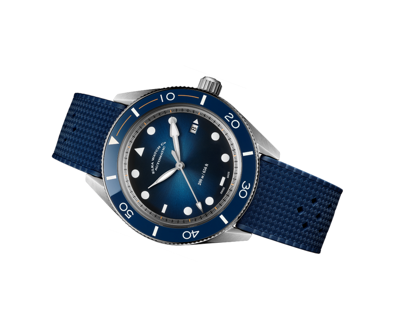 ELKA Arinis AF01-1201 Automatic Blue Gradient Dial & Blue Tropic Rubber