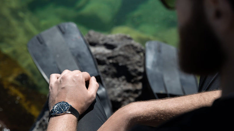 ELKA Arinis AF02-1202 Automatic Black Dial & Black Tropic Rubber