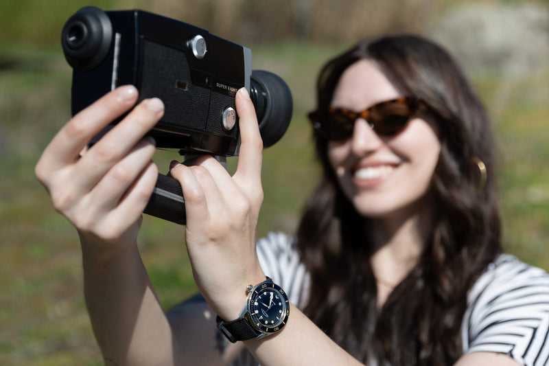 ELKA Arinis AF02-1202 Automatic Black Dial & Black Tropic Rubber