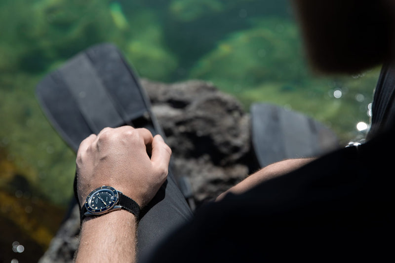 ELKA Arinis AF02W-1202 Automatic Black Dial & Black Tropic Rubber