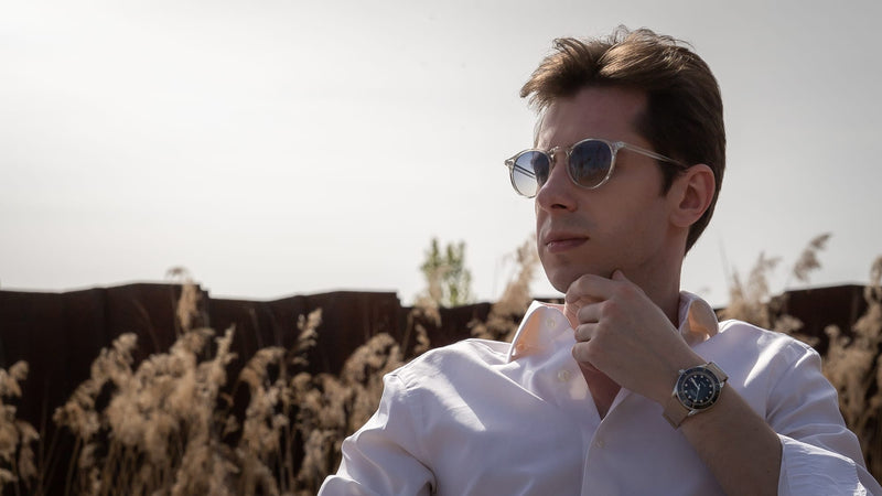 ELKA Arinis AF02W-0901 Automatic Black Dial & Beige Nato