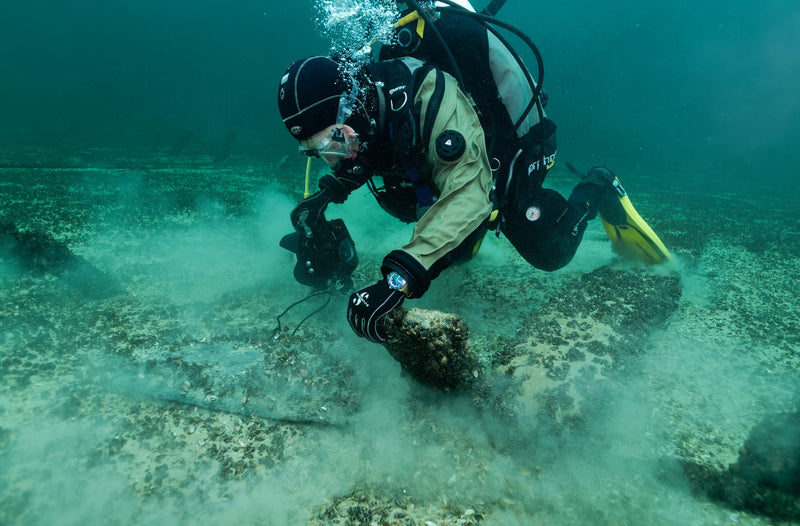 ELKA Arinis AF01-0901 Automatic Blue Gradient Dial & Beige Nato