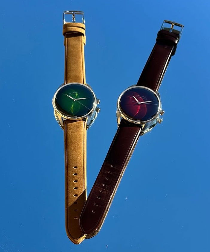 ELKA S05-0811 Automatic Green Dial & Brown Leather