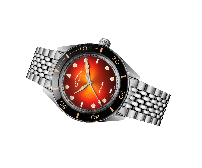 ELKA Arinis AF03W-1002 Automatic Amber Dial & Rice Grain Bracelet