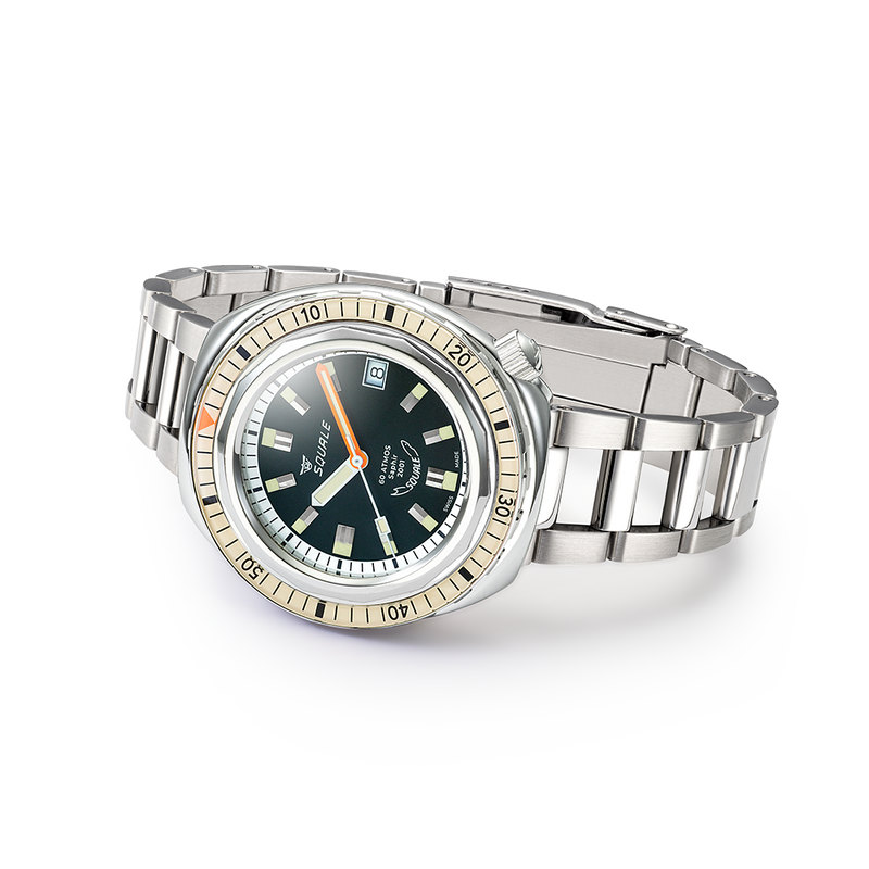 Squale 2001 Sand Automatic Steel Watch 2001BEBK.AC