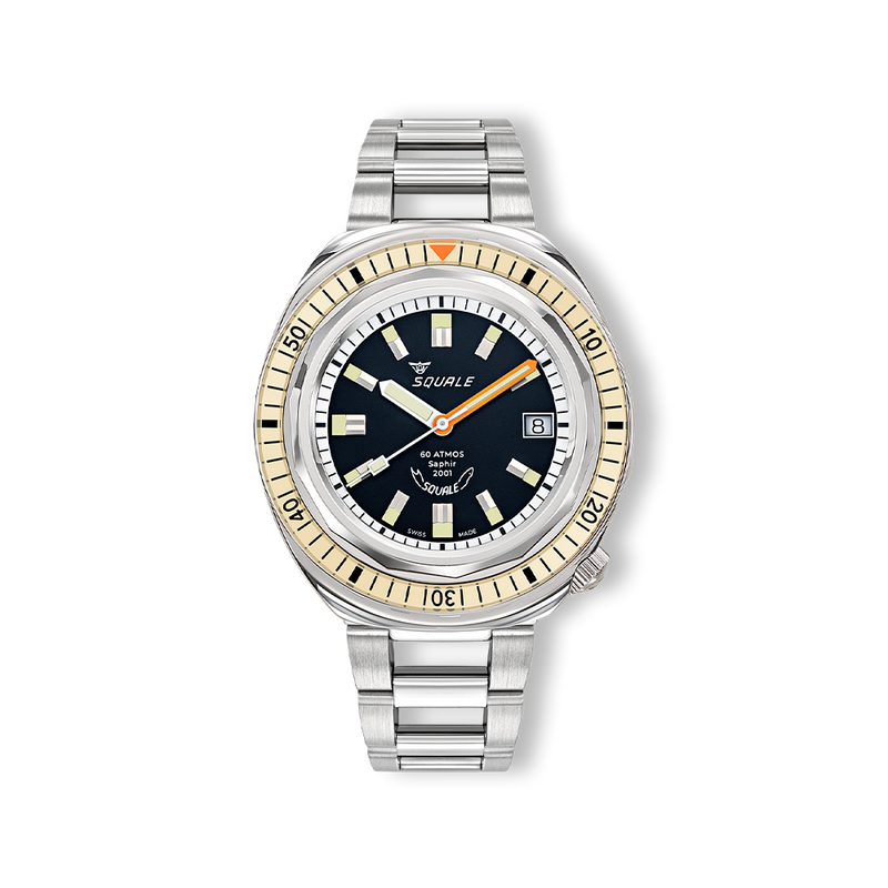 Squale 2001 Sand Automatic Steel Watch 2001BEBK.AC