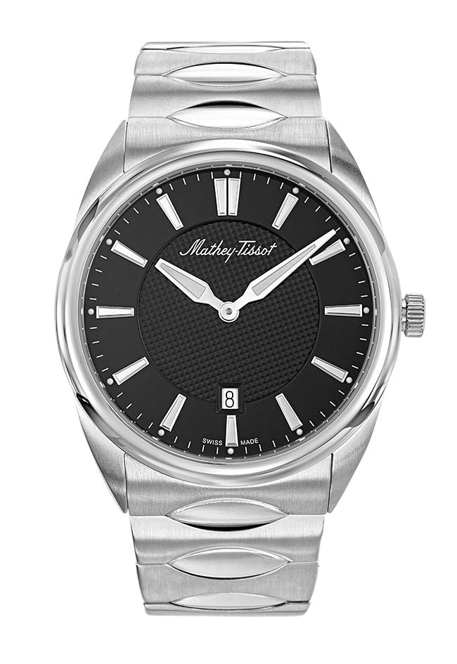 Mathey-Tissot Anaconda Stainless Steel & Black Dial H791AN