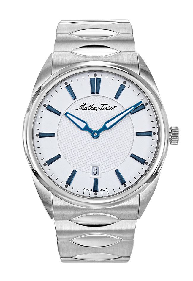 Mathey-Tissot Anaconda Stainless Steel & White Dial H791AI