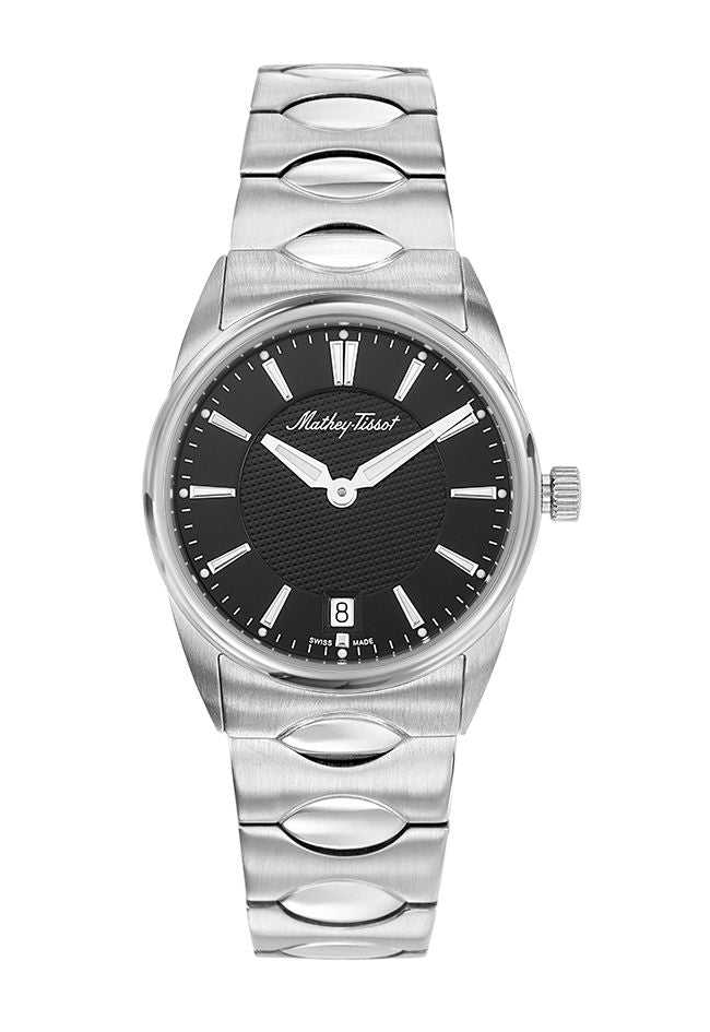 Mathey-Tissot Anaconda Stainless Steel & Black Dial D791AN