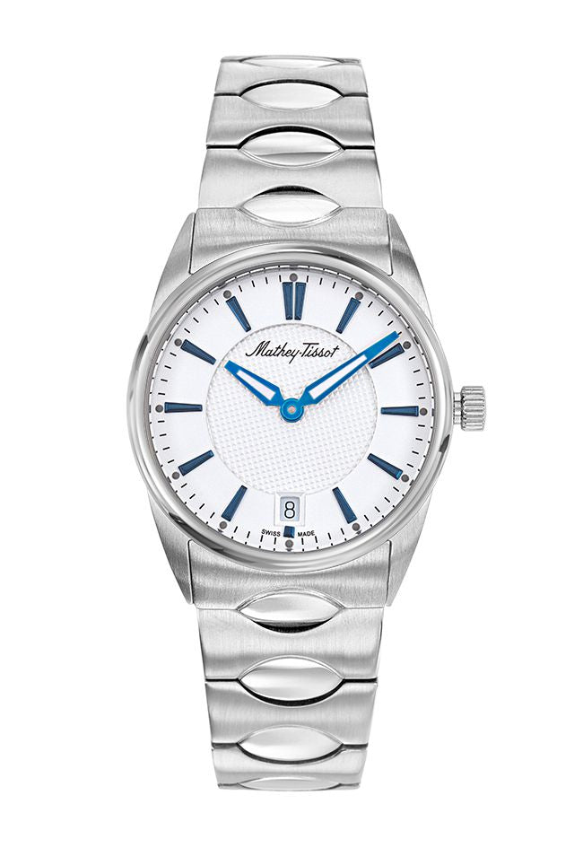 Mathey-Tissot Anaconda Stainless Steel & White Dial D791AI