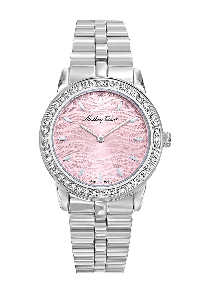 Mathey-Tissot Artemis Stainless Steel & Pink Dial D10860AQPK