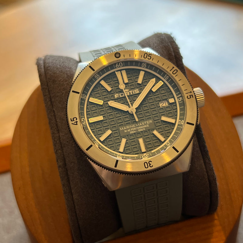 Fortis Marinemaster M-40 Gray Strap F812.0005