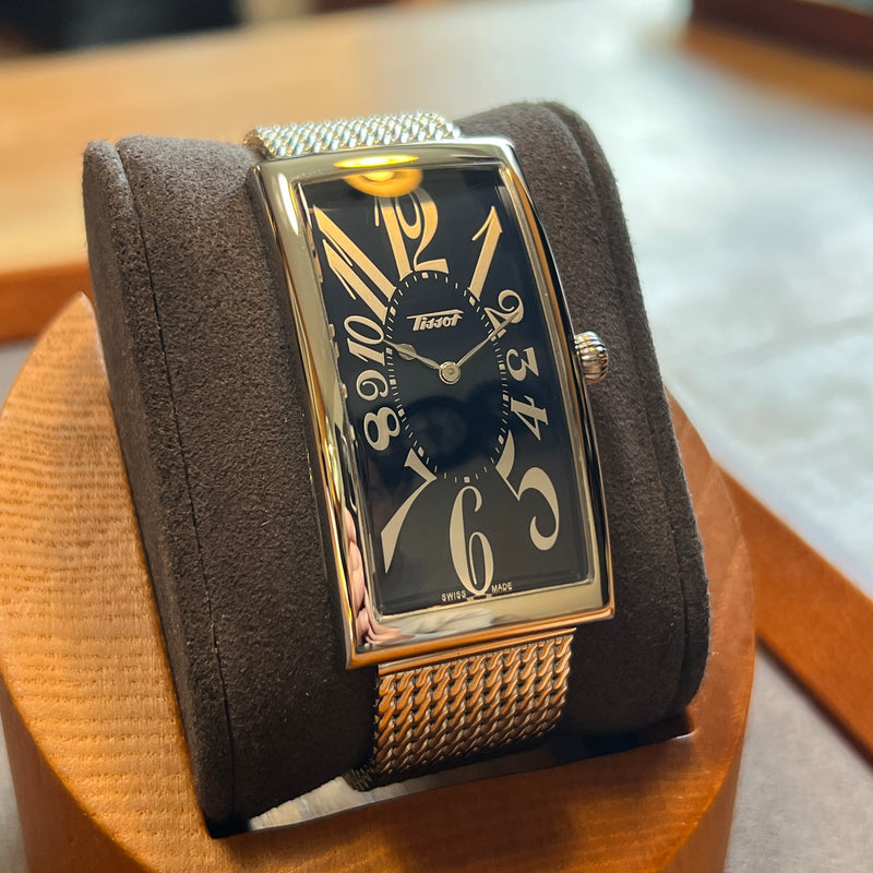 Tissot Banana Quartz Blue Dial Full Set T117.509.16.042.00