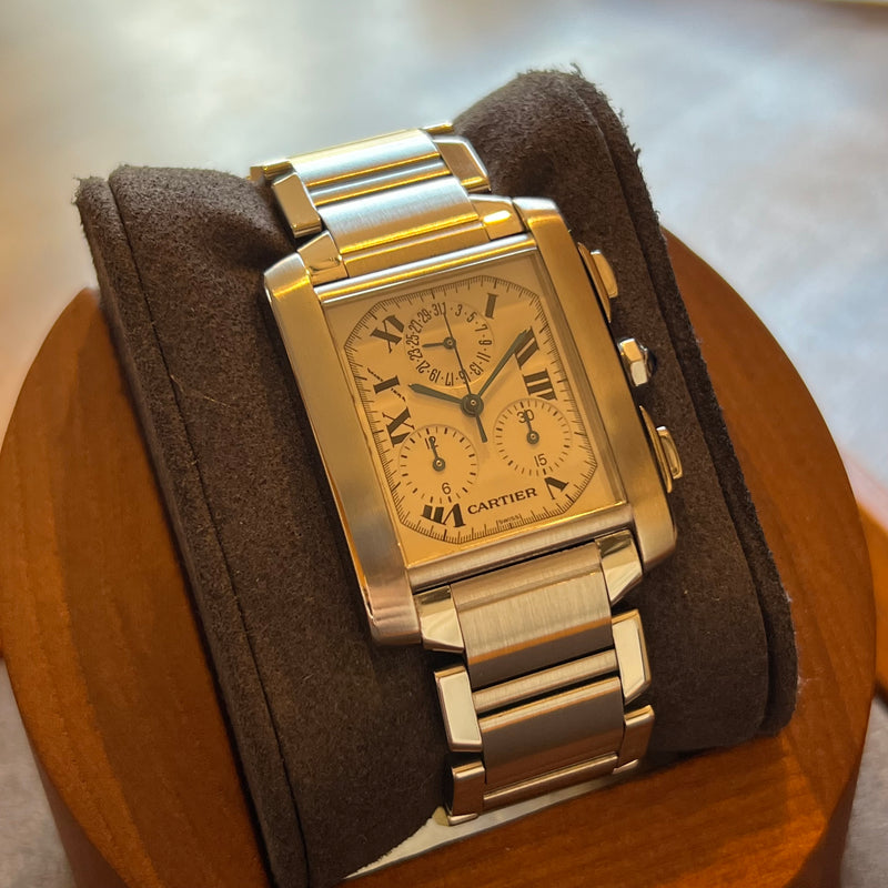 Cartier Tank Française Chronoreflex Quartz W51001Q3-2303