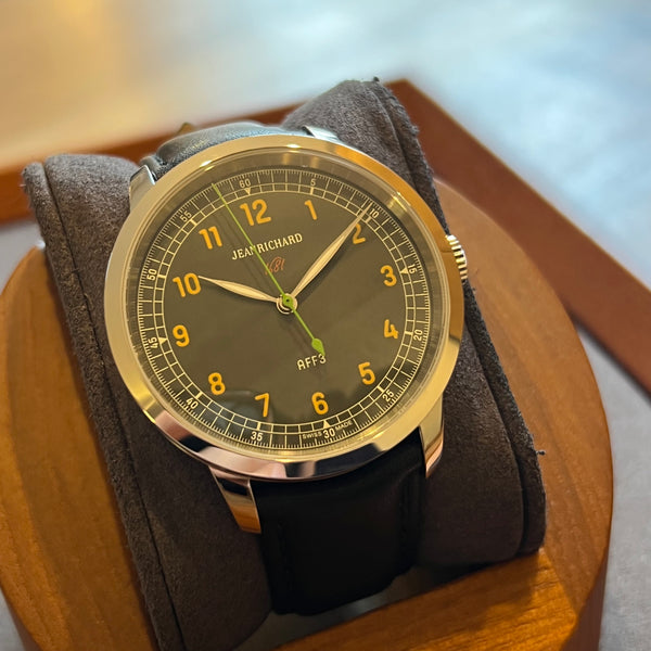 JeanRichard 1681 AFF3 Green Dial Automatic 60300-11-A11-AAP