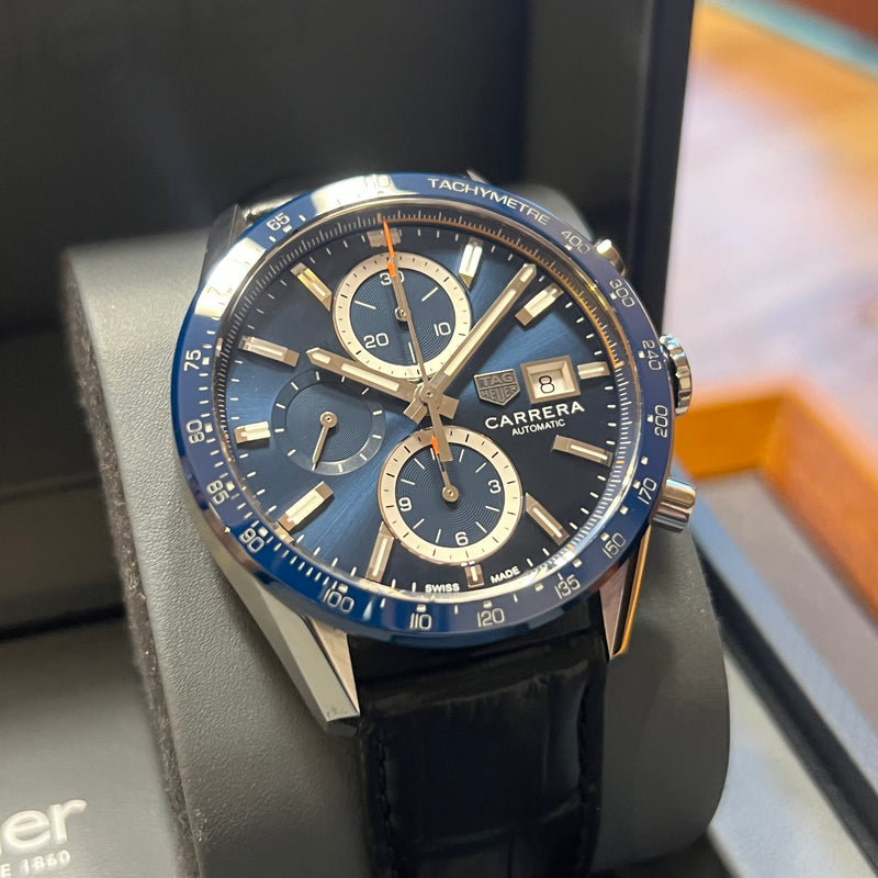 TAG Heuer Carrera Chronograph Calibre 16 Full Set CBM2112