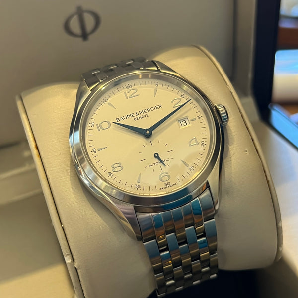 Baume & Mercier Clifton Small Second Full Set M0A10099