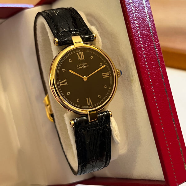 Cartier Must Vendôme Vermeil 1993 Full Set 590003