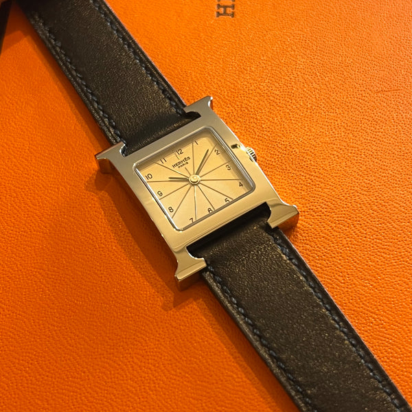 Hermès H Watch Quartz Full Set HH1.210