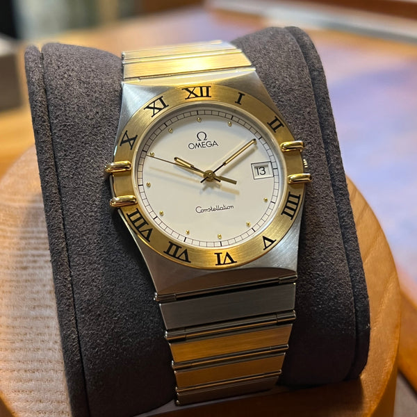Omega Constellation Gold Bezel Full Set 1448.5