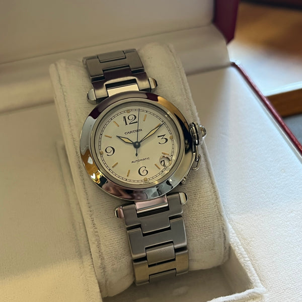 Cartier Pasha C Automatic Date W31015M7-2324
